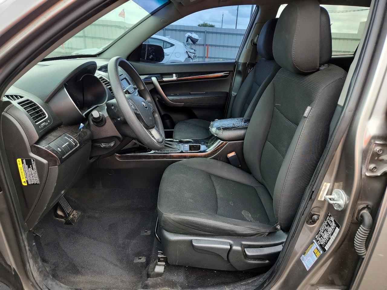 2015 Kia Sorento Lx Gray vin: 5XYKT3A67FG657952