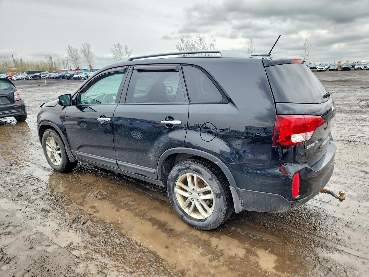 2015 Kia Sorento Lx Black vin: 5XYKT3A67FG661130