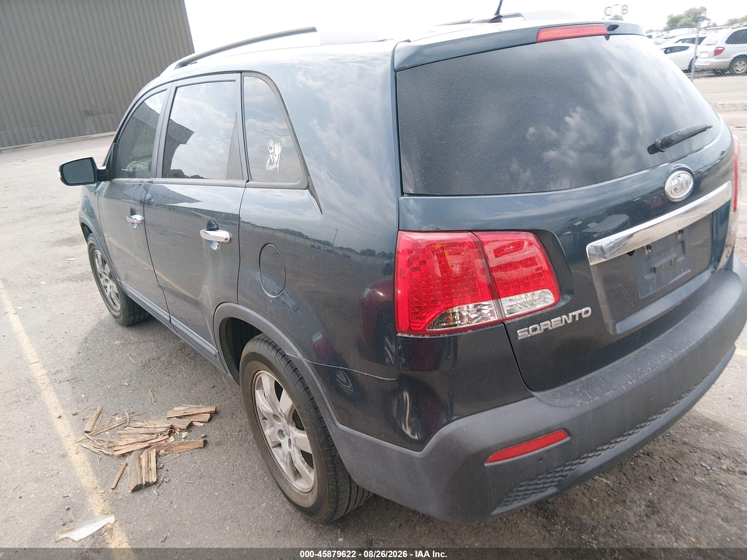 2012 Kia Sorento Lx Серый vin: 5XYKT3A68CG207948