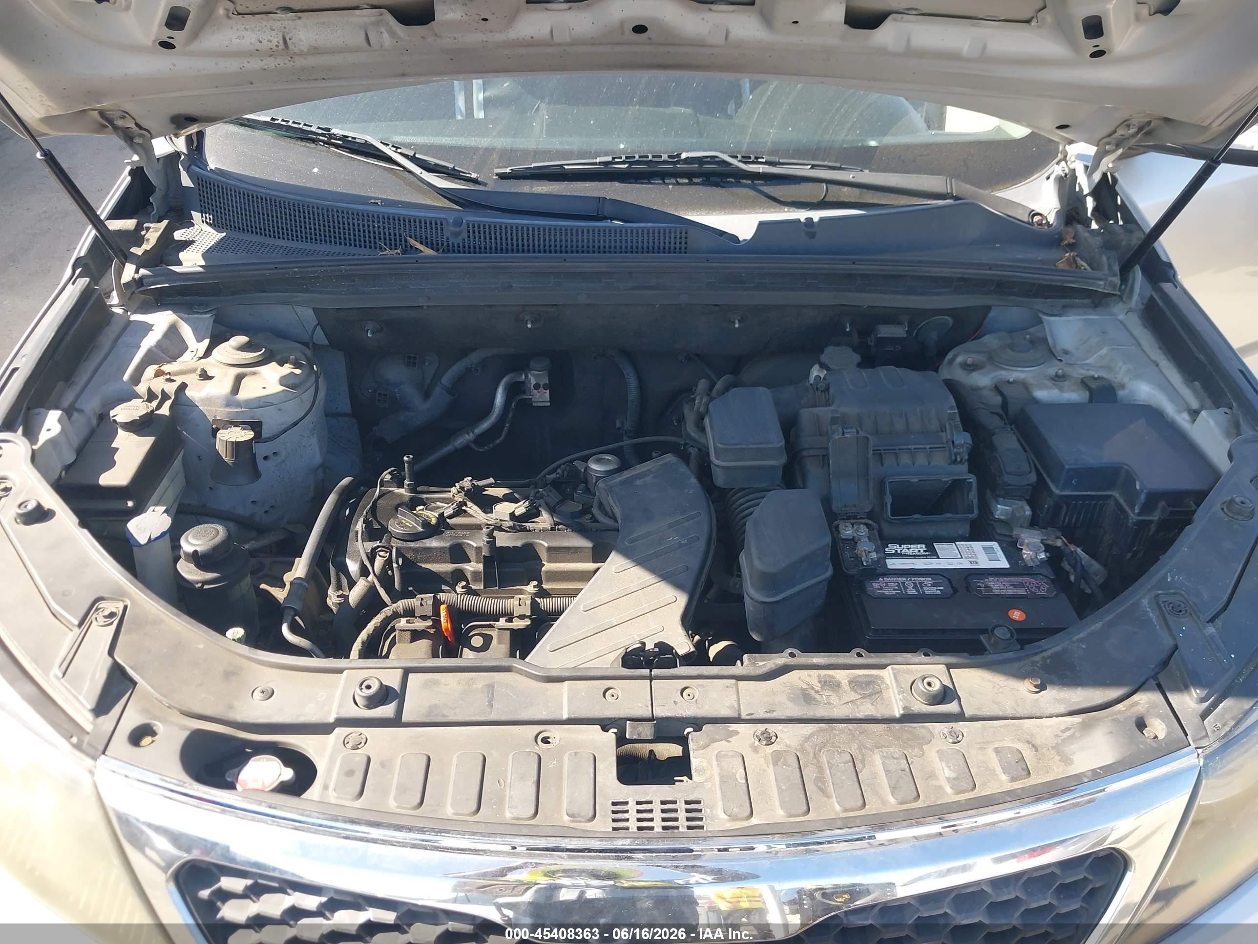 2012 Kia Sorento Lx Silver vin: 5XYKT3A68CG238388