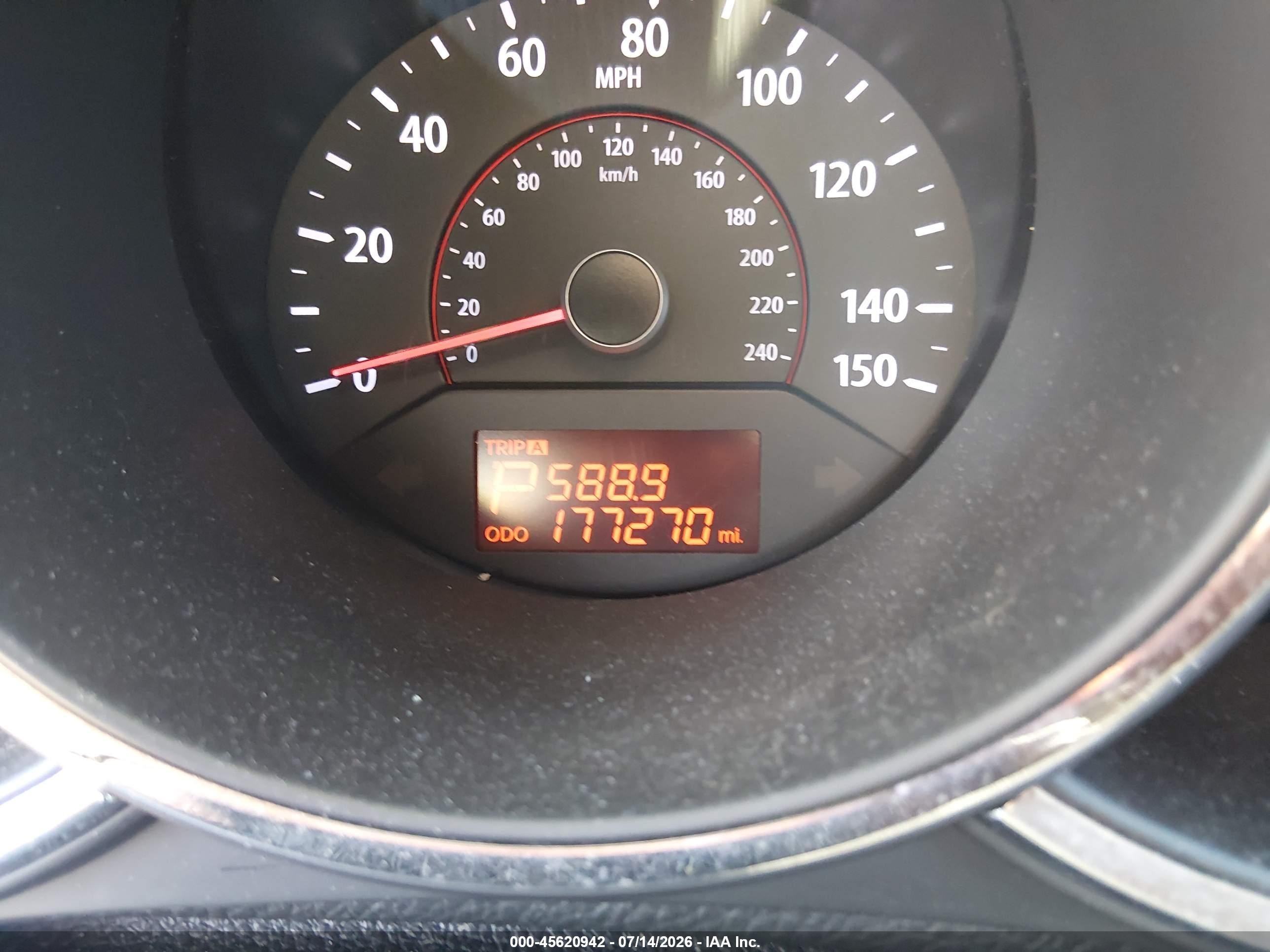 2012 Kia Sorento Lx Gray vin: 5XYKT3A68CG294900