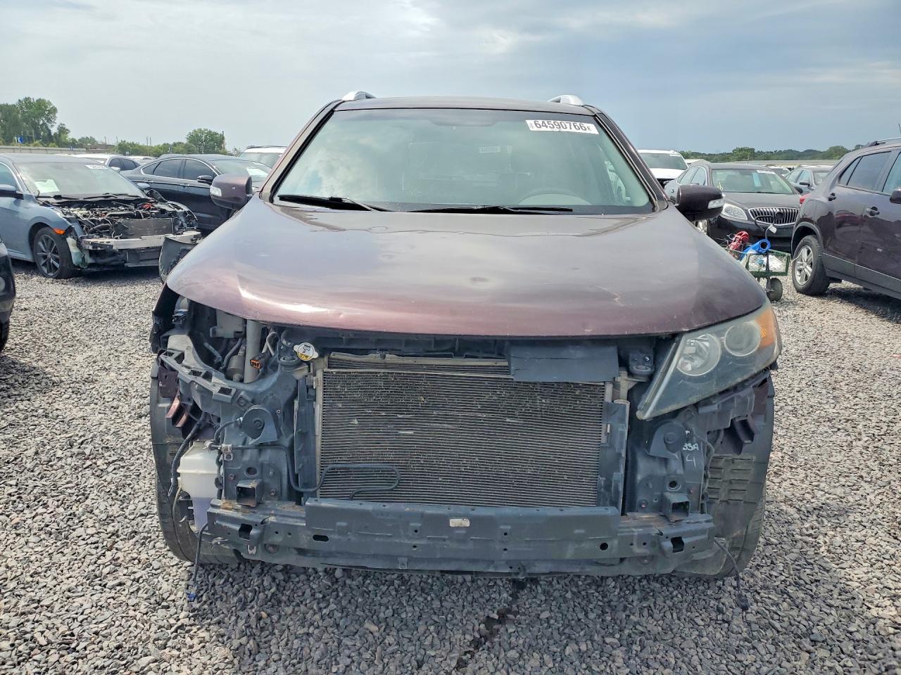 2013 Kia Sorento Lx Темно-бордовый vin: 5XYKT3A68DG370603