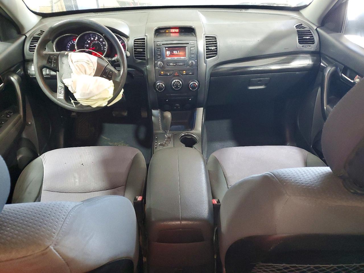 2013 Kia Sorento Lx Silver vin: 5XYKT3A68DG381343