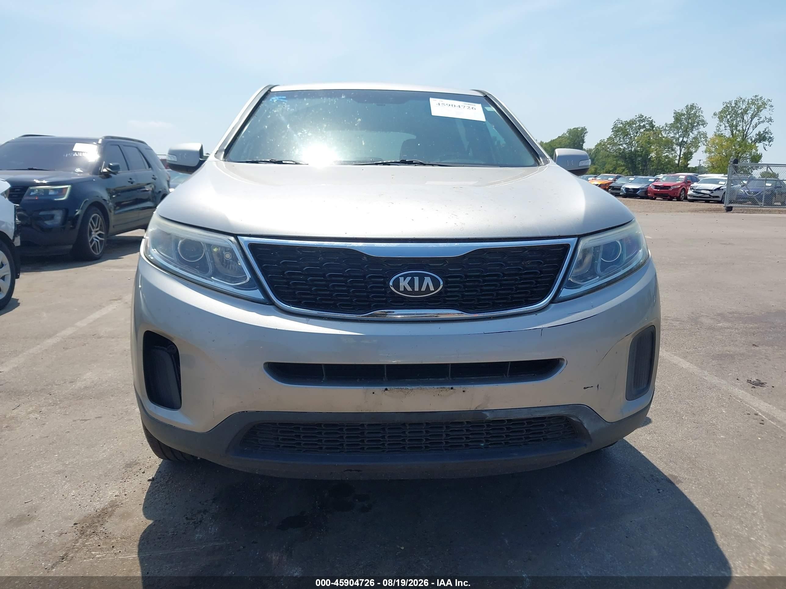 2014 Kia Sorento Lx Tan vin: 5XYKT3A68EG510697