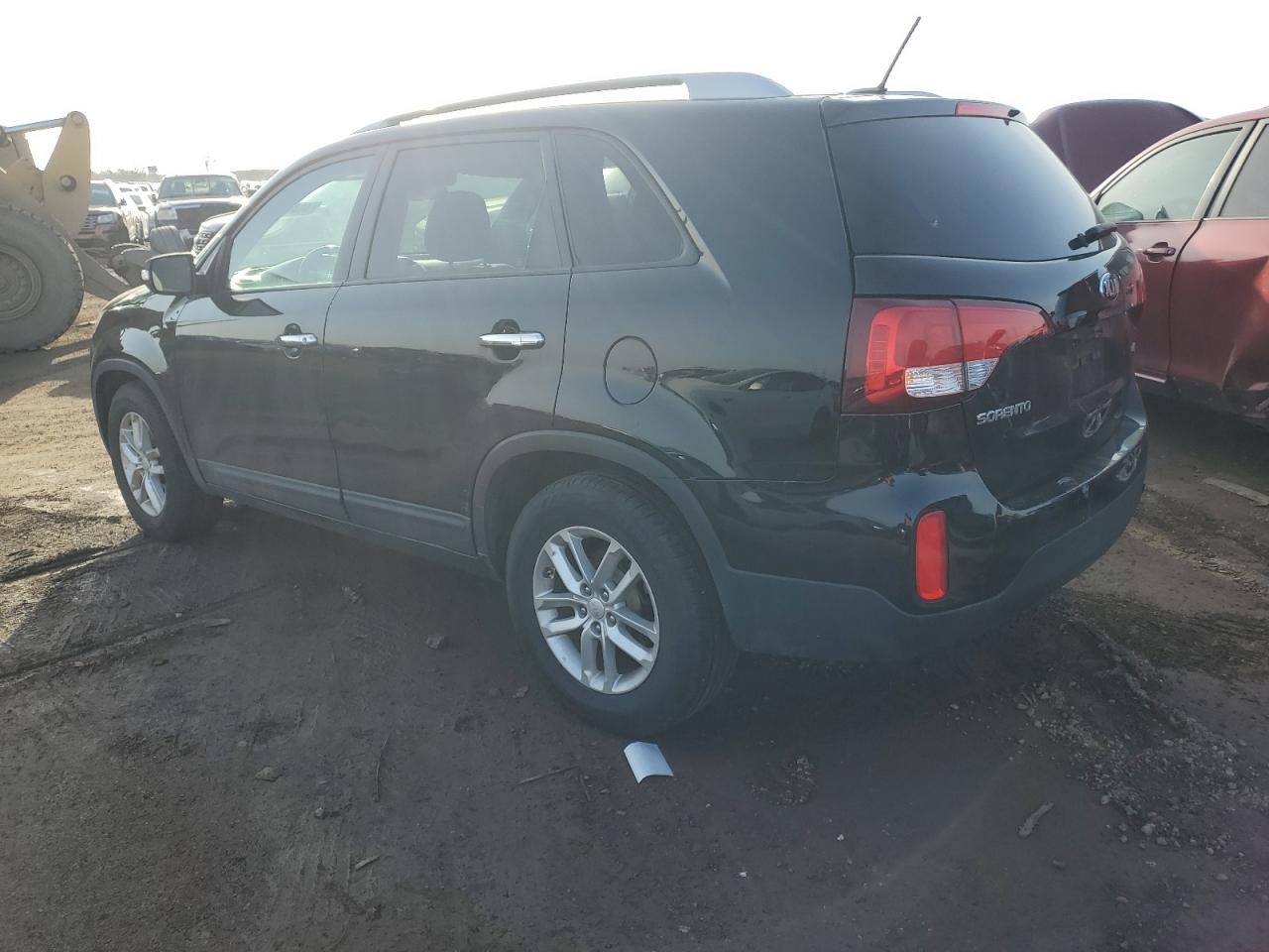 2014 Kia Sorento Lx Black vin: 5XYKT3A68EG513390