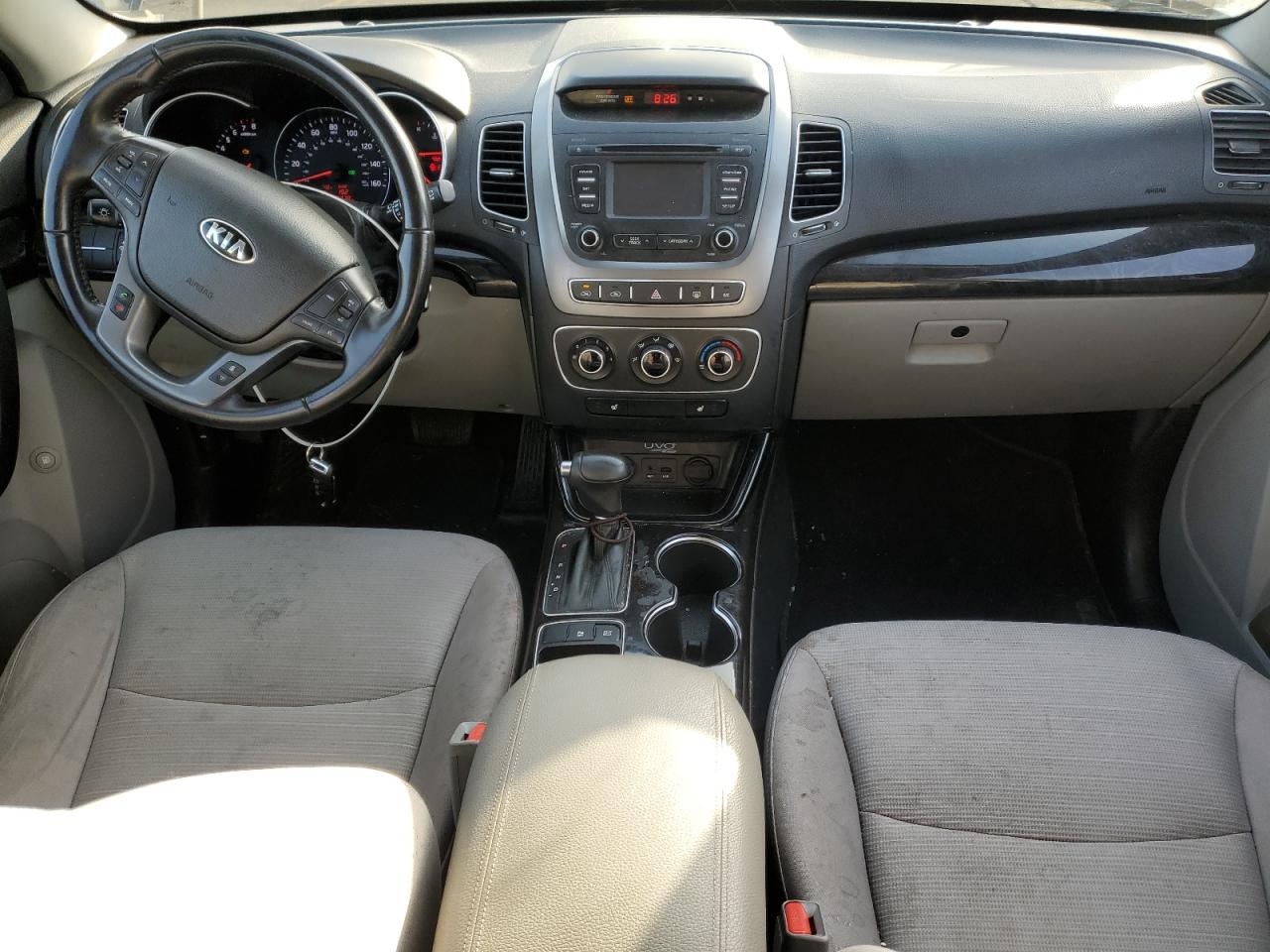 2014 Kia Sorento Lx Black vin: 5XYKT3A68EG513390