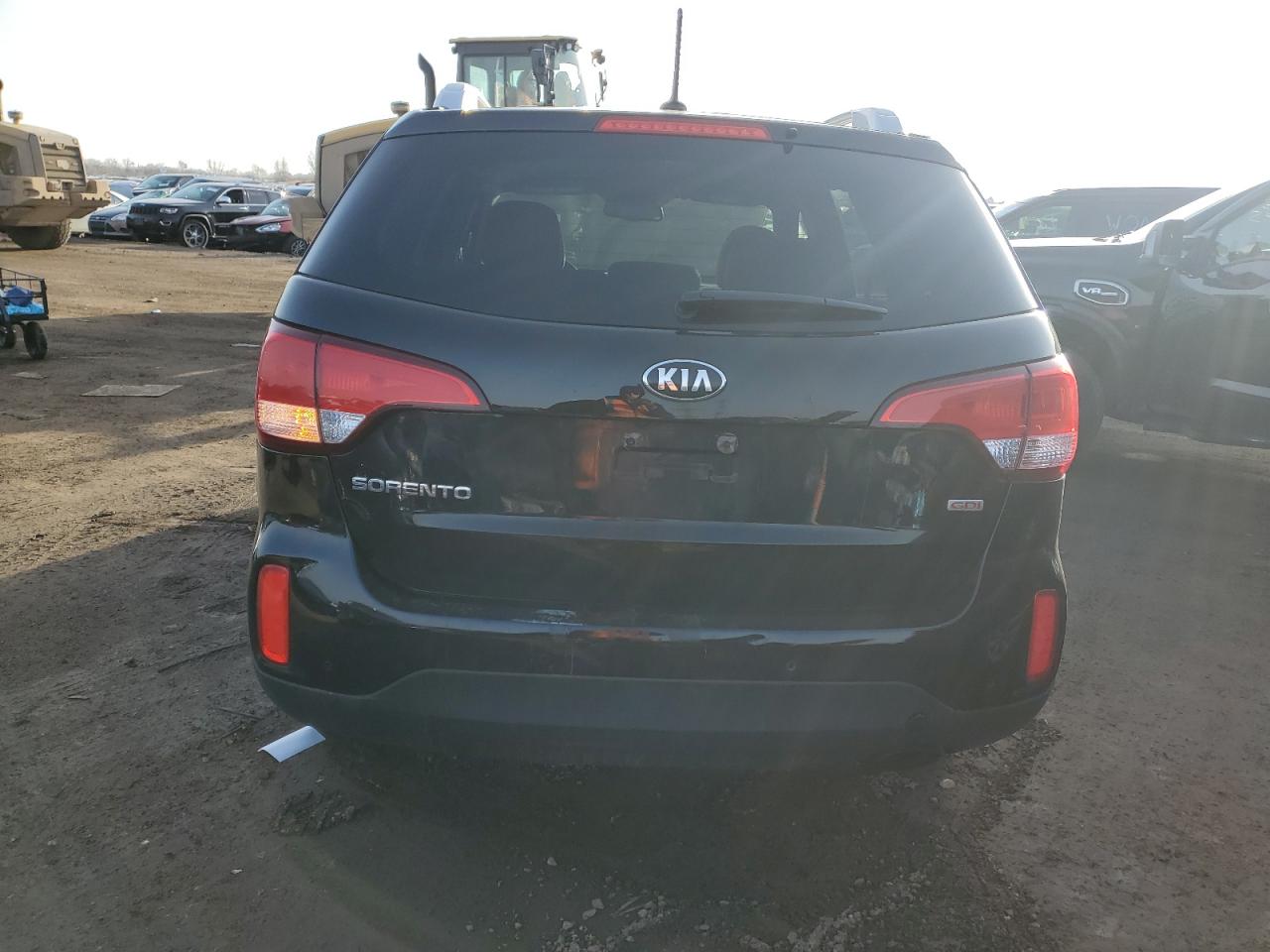 2014 Kia Sorento Lx Black vin: 5XYKT3A68EG513390