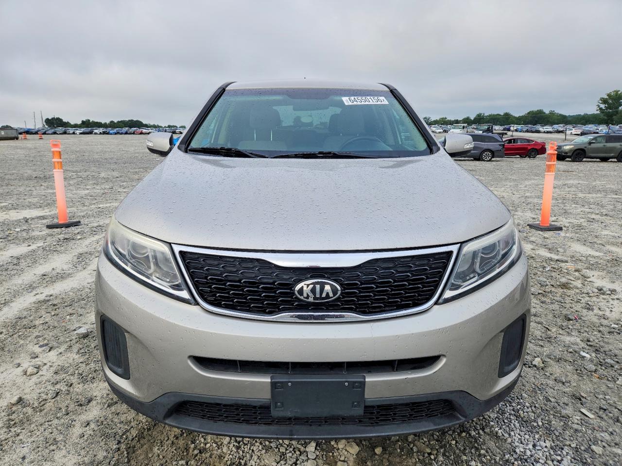 2014 Kia Sorento Lx Серебряный vin: 5XYKT3A68EG524471