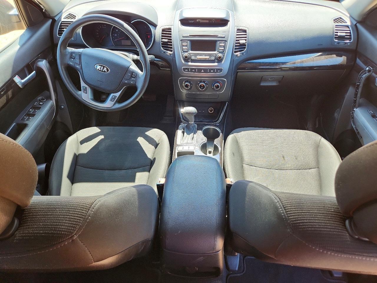 2014 Kia Sorento Lx Burgundy vin: 5XYKT3A68EG548981
