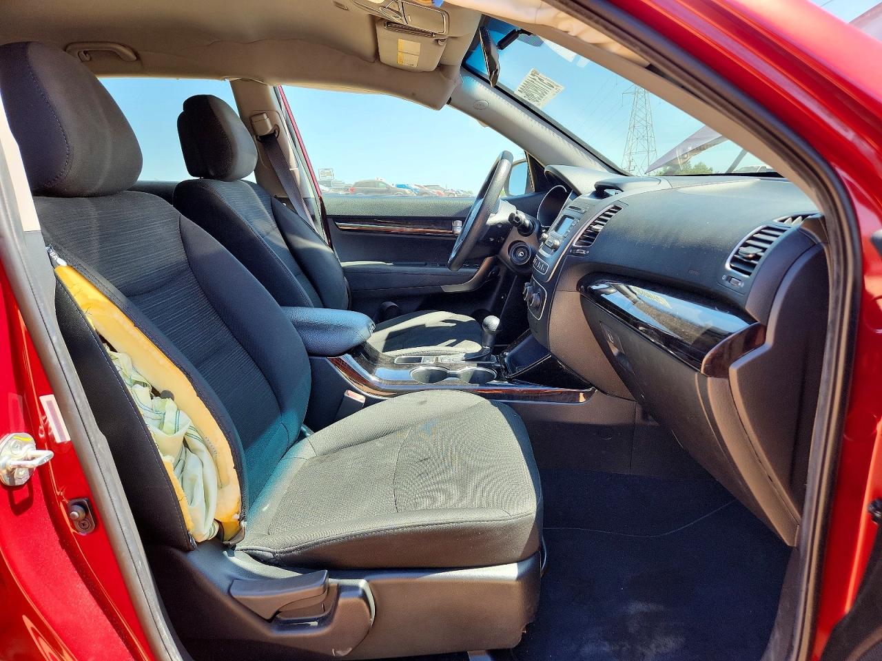 2014 Kia Sorento Lx Burgundy vin: 5XYKT3A68EG548981