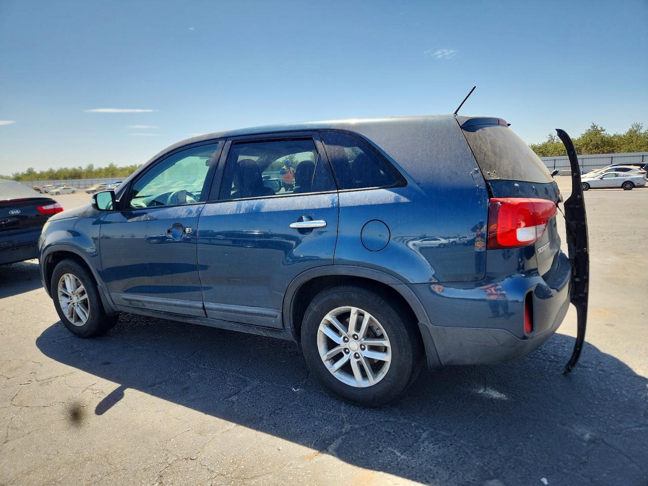 2015 Kia Sorento Lx Blue vin: 5XYKT3A68FG553762