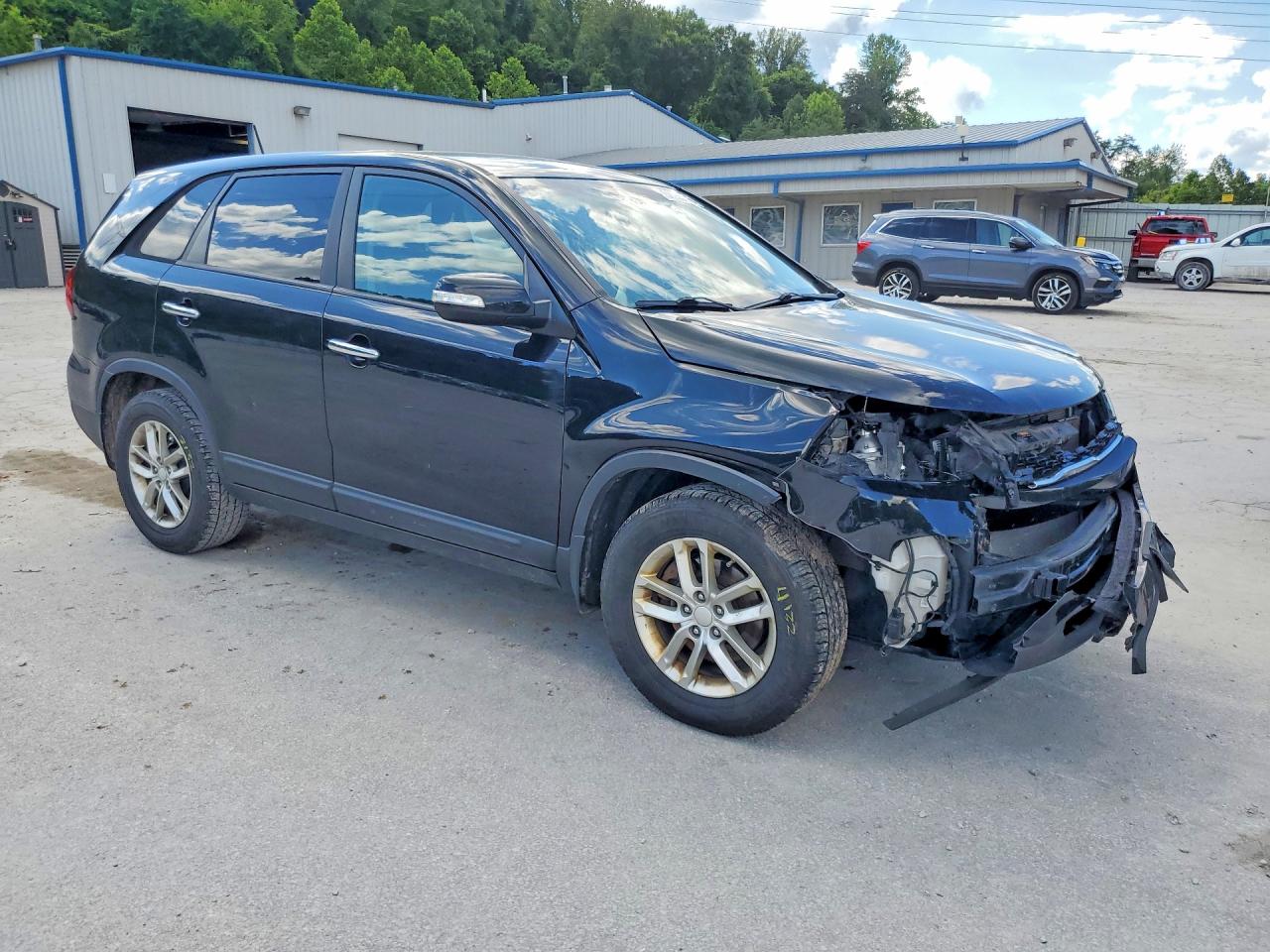 2015 Kia Sorento Lx Черный vin: 5XYKT3A68FG580203