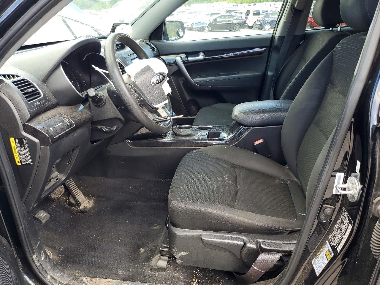 2015 Kia Sorento Lx Черный vin: 5XYKT3A68FG580203