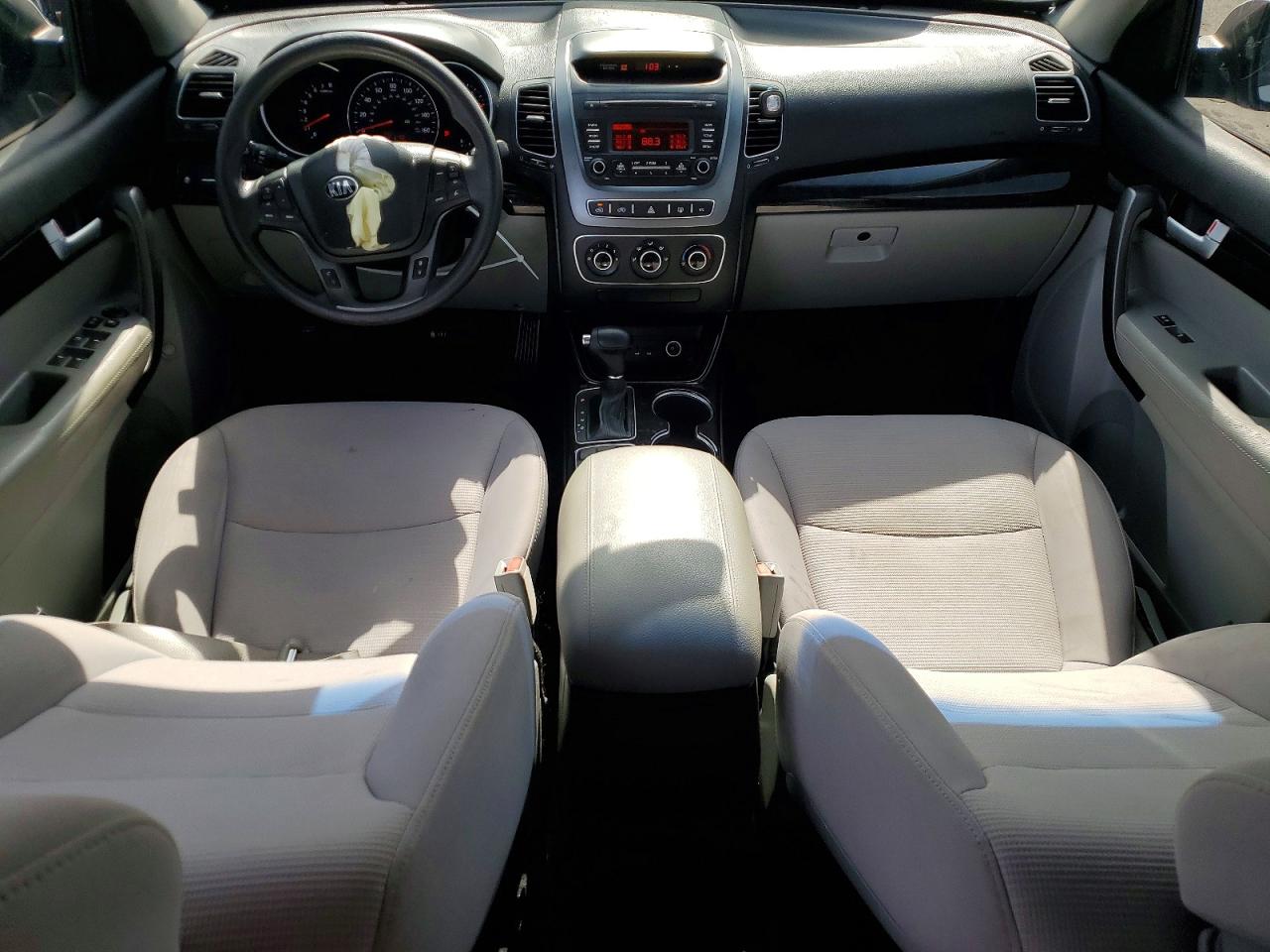 2015 Kia Sorento Lx Silver vin: 5XYKT3A68FG593890