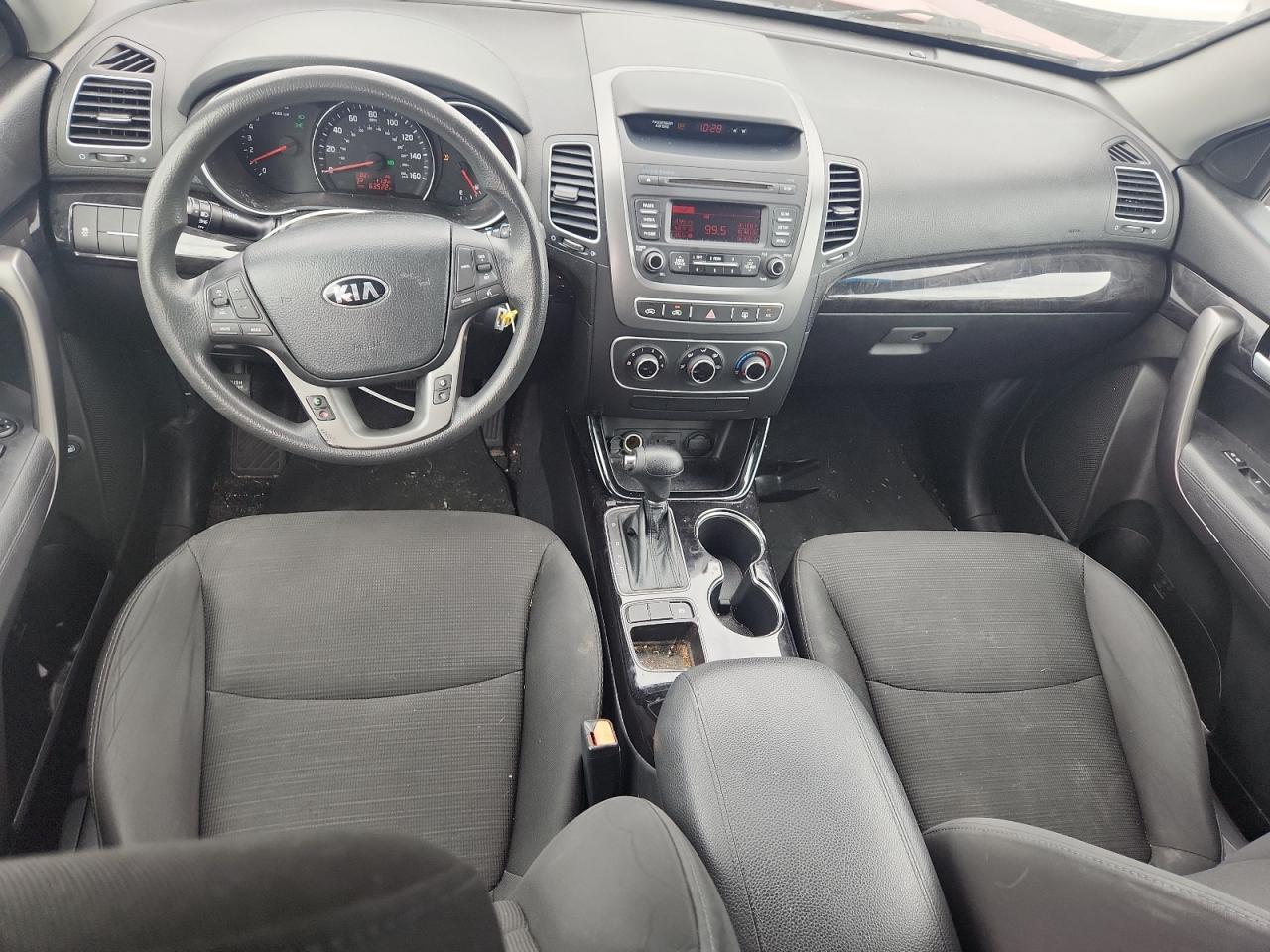 2015 Kia Sorento Lx Burgundy vin: 5XYKT3A68FG603317