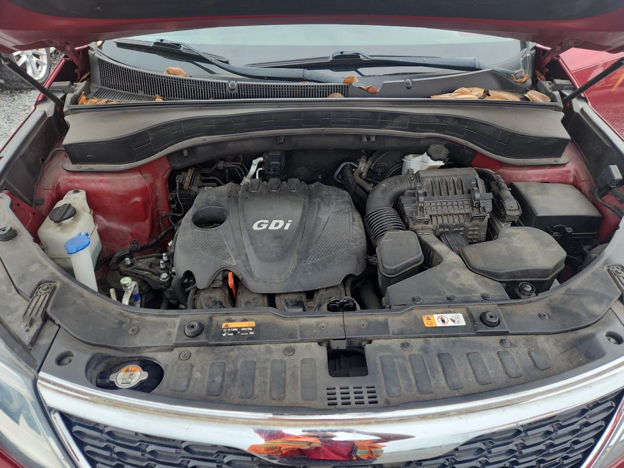 2015 Kia Sorento Lx Burgundy vin: 5XYKT3A68FG603317