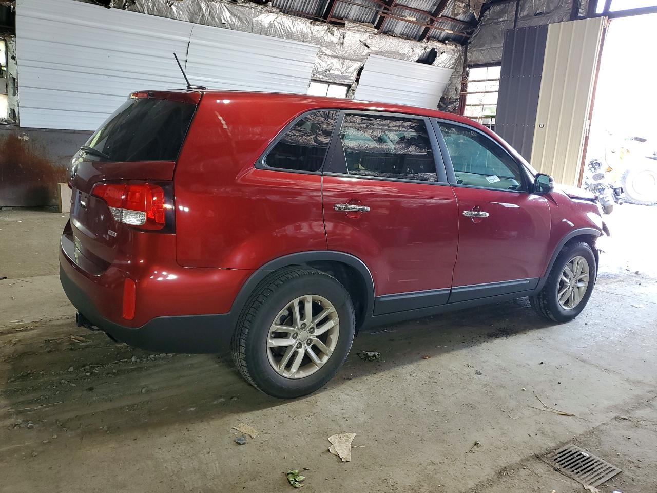 2015 Kia Sorento Lx Бордовый vin: 5XYKT3A68FG609473