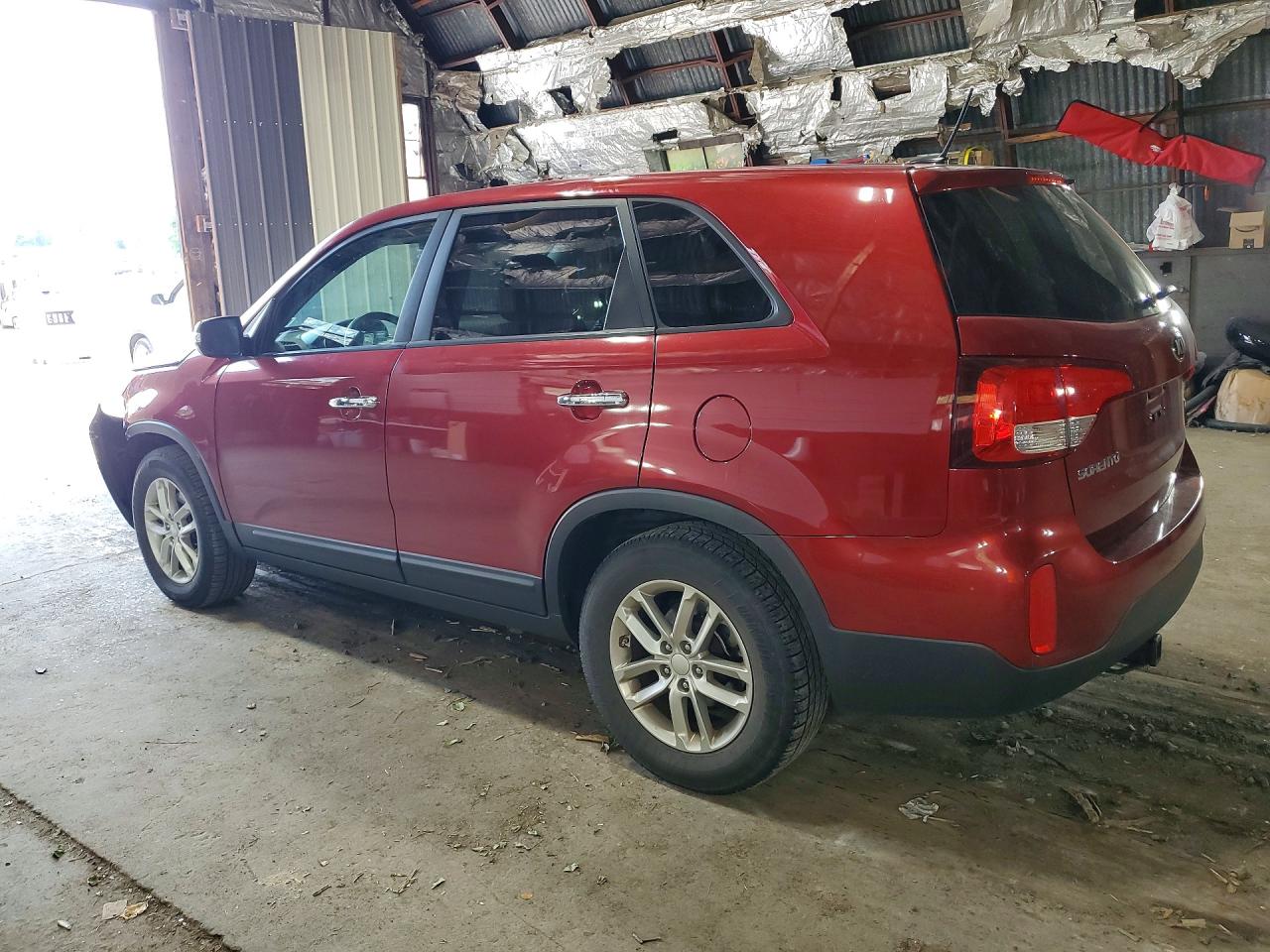 2015 Kia Sorento Lx Бордовый vin: 5XYKT3A68FG609473