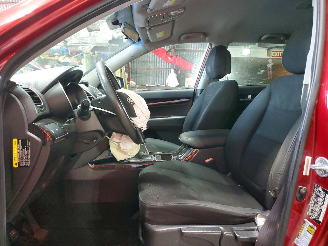 2015 Kia Sorento Lx Бордовый vin: 5XYKT3A68FG609473