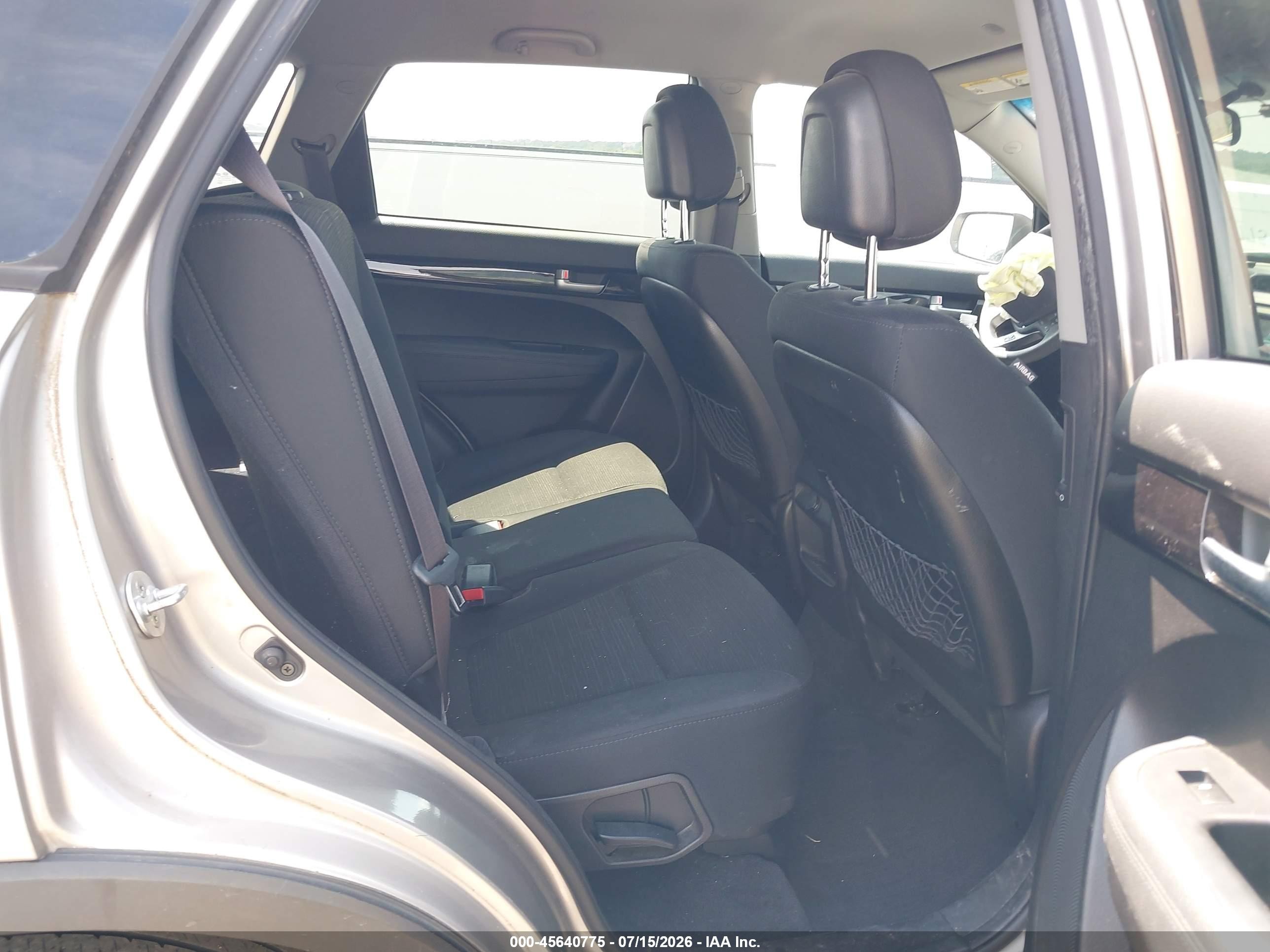 2015 Kia Sorento Lx Gray vin: 5XYKT3A68FG649472