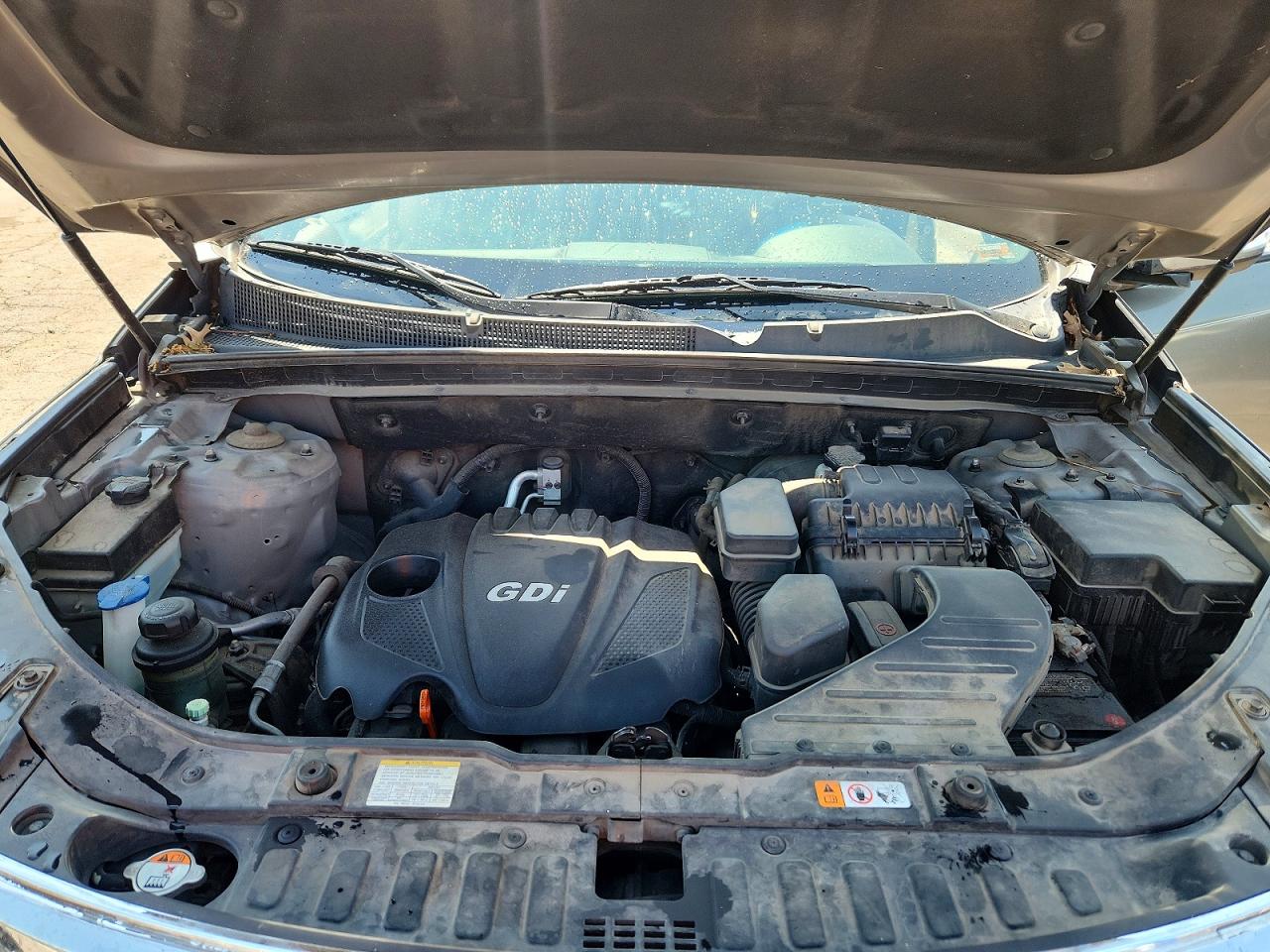 2013 Kia Sorento Lx Silver vin: 5XYKT3A69DG347427