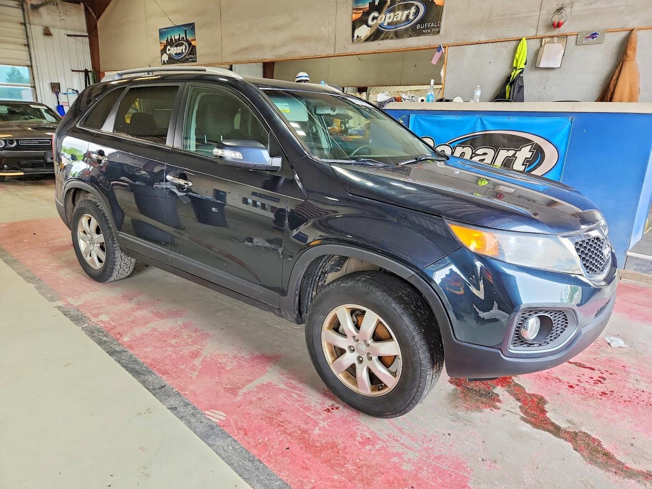 2013 Kia Sorento Lx Black vin: 5XYKT3A69DG359707
