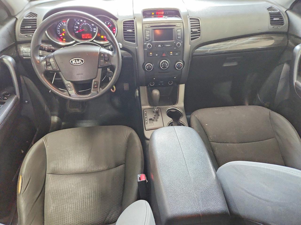 2013 Kia Sorento Lx Black vin: 5XYKT3A69DG359707