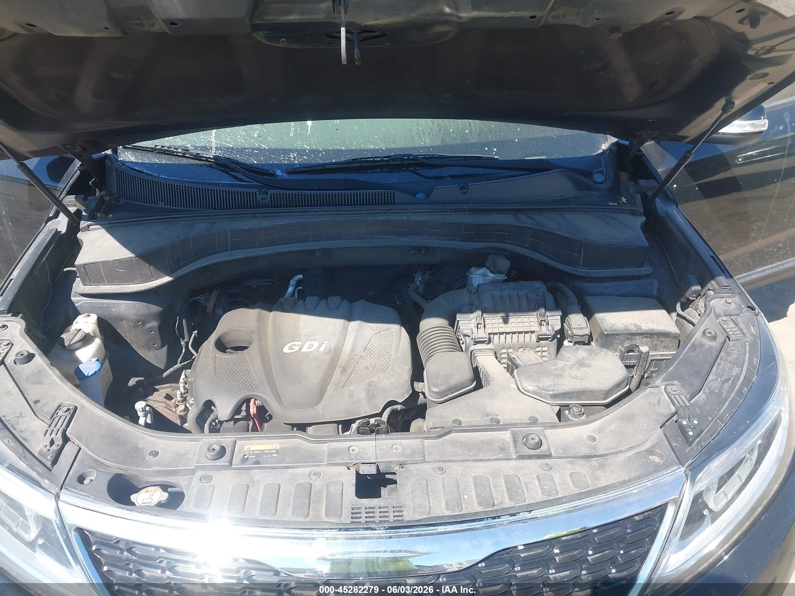2014 Kia Sorento Lx Черный vin: 5XYKT3A69EG487253