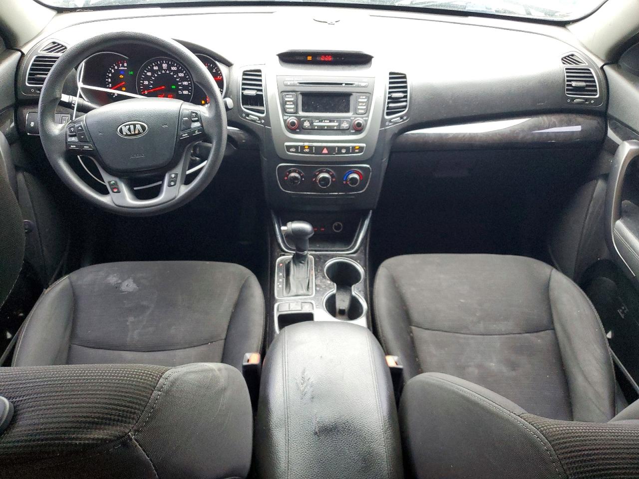 2014 Kia Sorento Lx Black vin: 5XYKT3A69EG536368