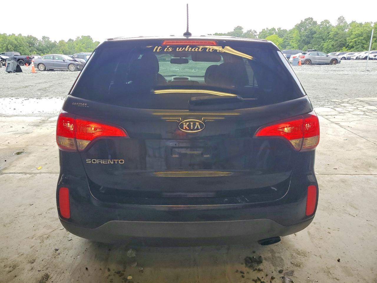 2014 Kia Sorento Lx Black vin: 5XYKT3A69EG536368