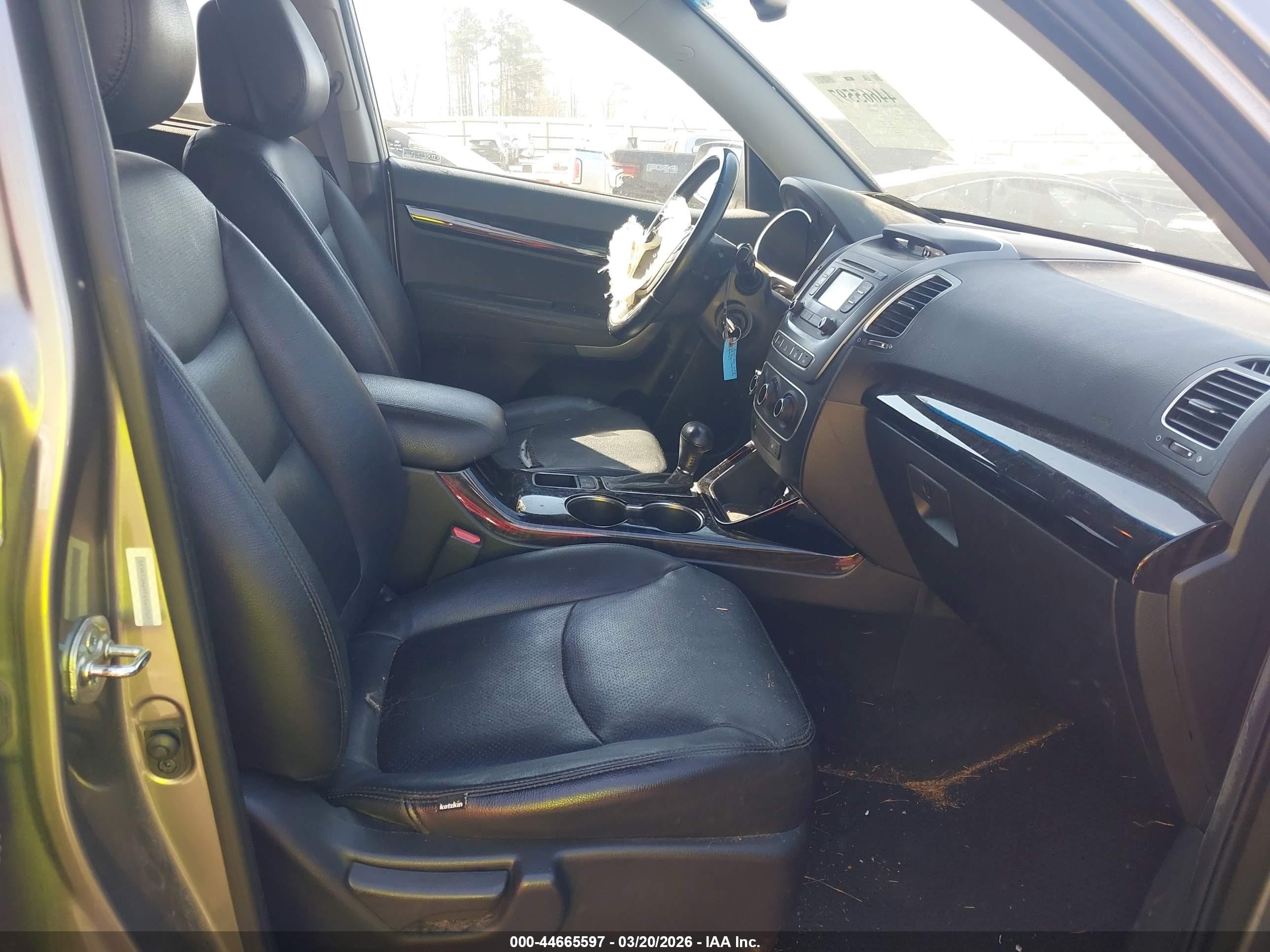2015 Kia Sorento Lx Gray vin: 5XYKT3A69FG560767
