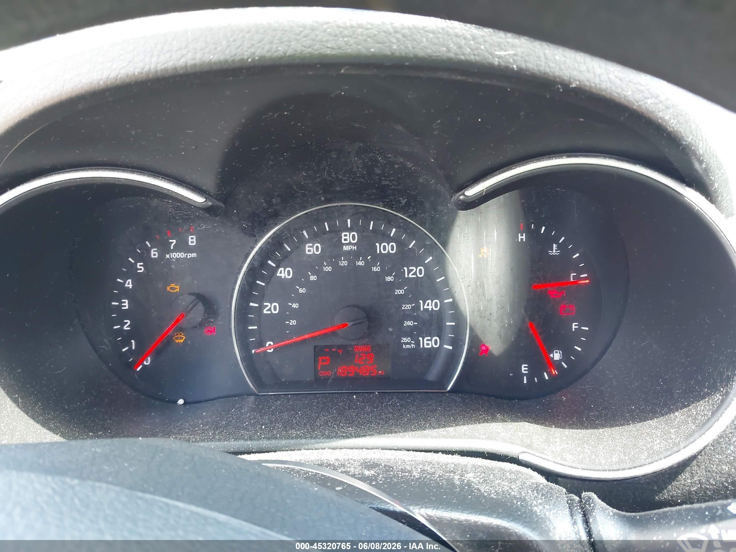 2015 Kia Sorento Lx Red vin: 5XYKT3A69FG589752