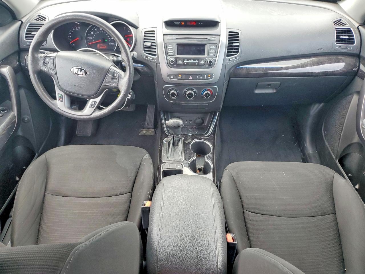 2015 Kia Sorento Lx Silver vin: 5XYKT3A69FG621129