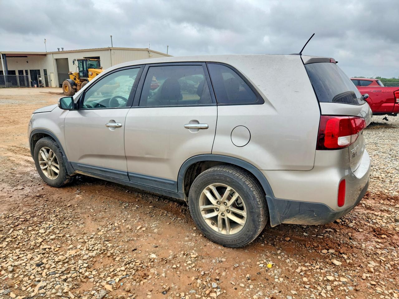 2015 Kia Sorento Lx Silver vin: 5XYKT3A69FG637556