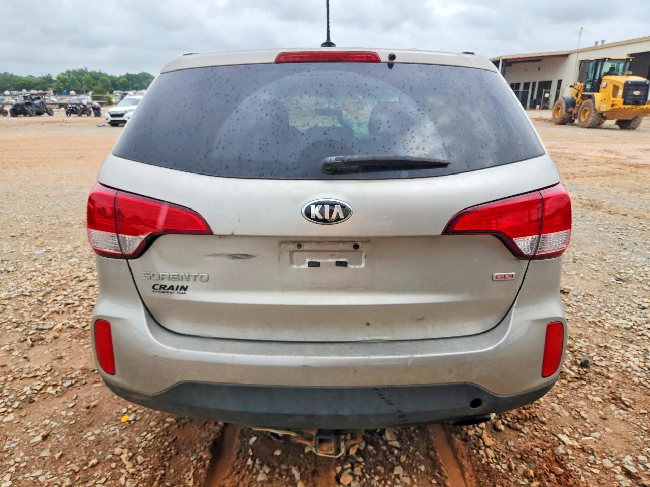 2015 Kia Sorento Lx Silver vin: 5XYKT3A69FG637556
