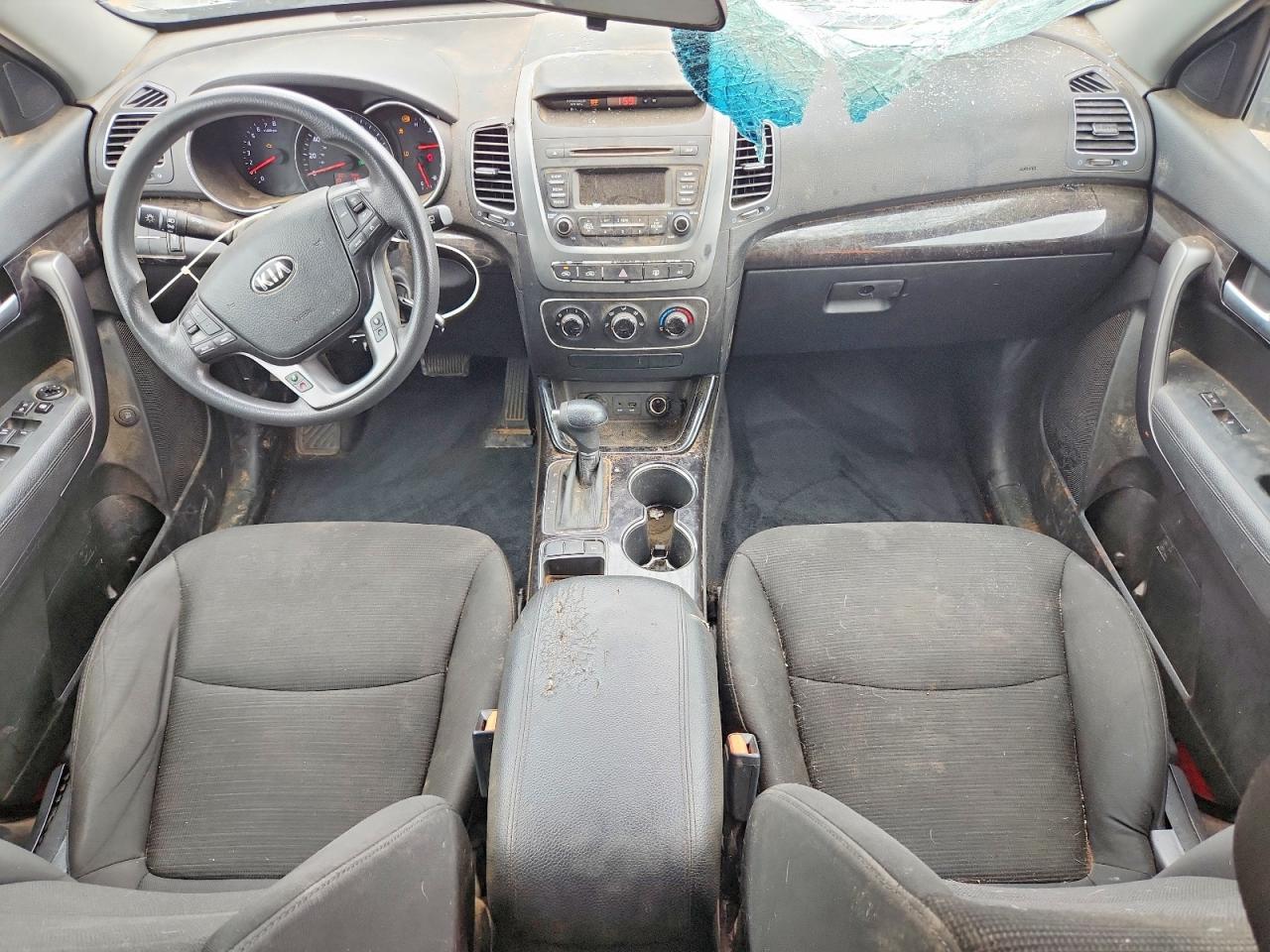 2015 Kia Sorento Lx Silver vin: 5XYKT3A69FG637556