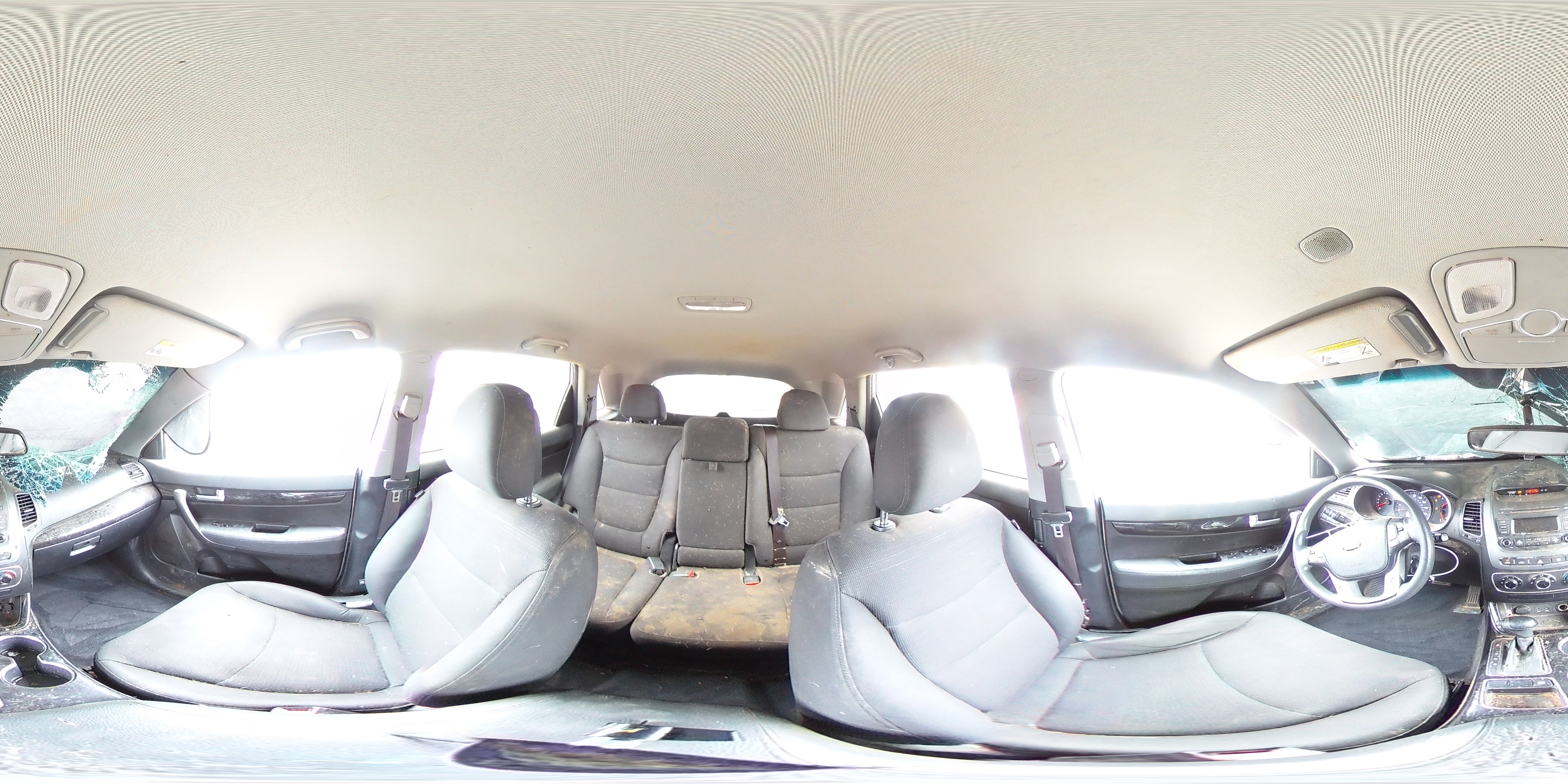2015 Kia Sorento Lx Silver vin: 5XYKT3A69FG637556