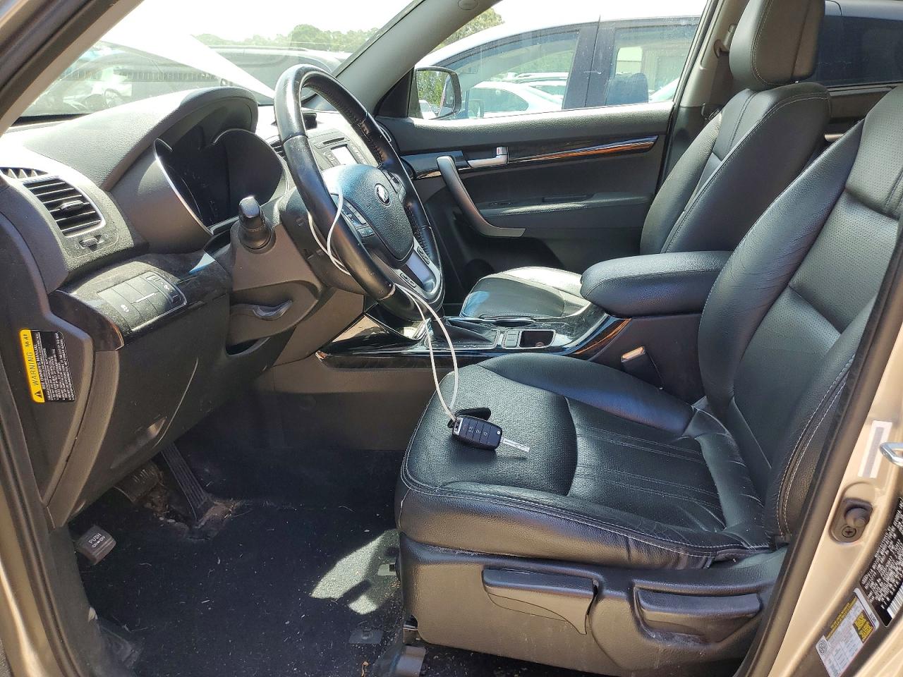 2015 Kia Sorento Lx Gray vin: 5XYKT3A69FG658035