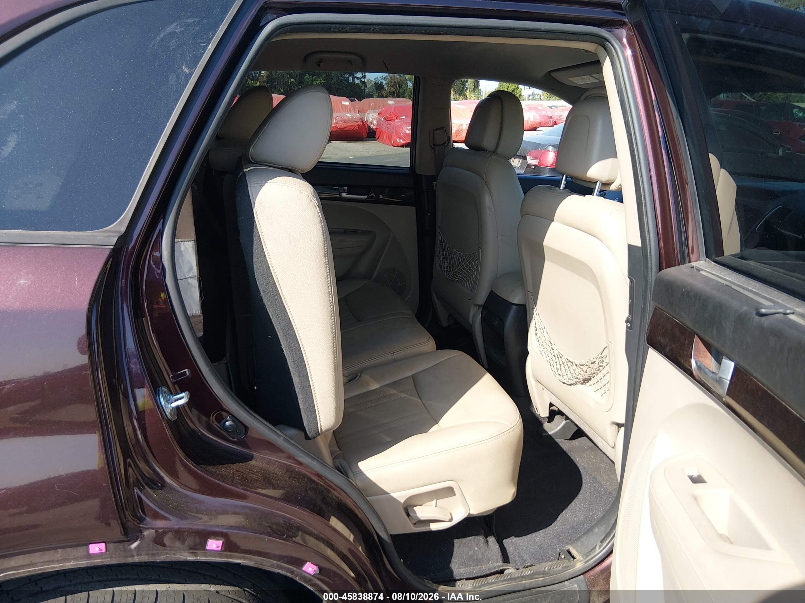 2015 Kia Sorento Lx Maroon vin: 5XYKT3A69FG660724