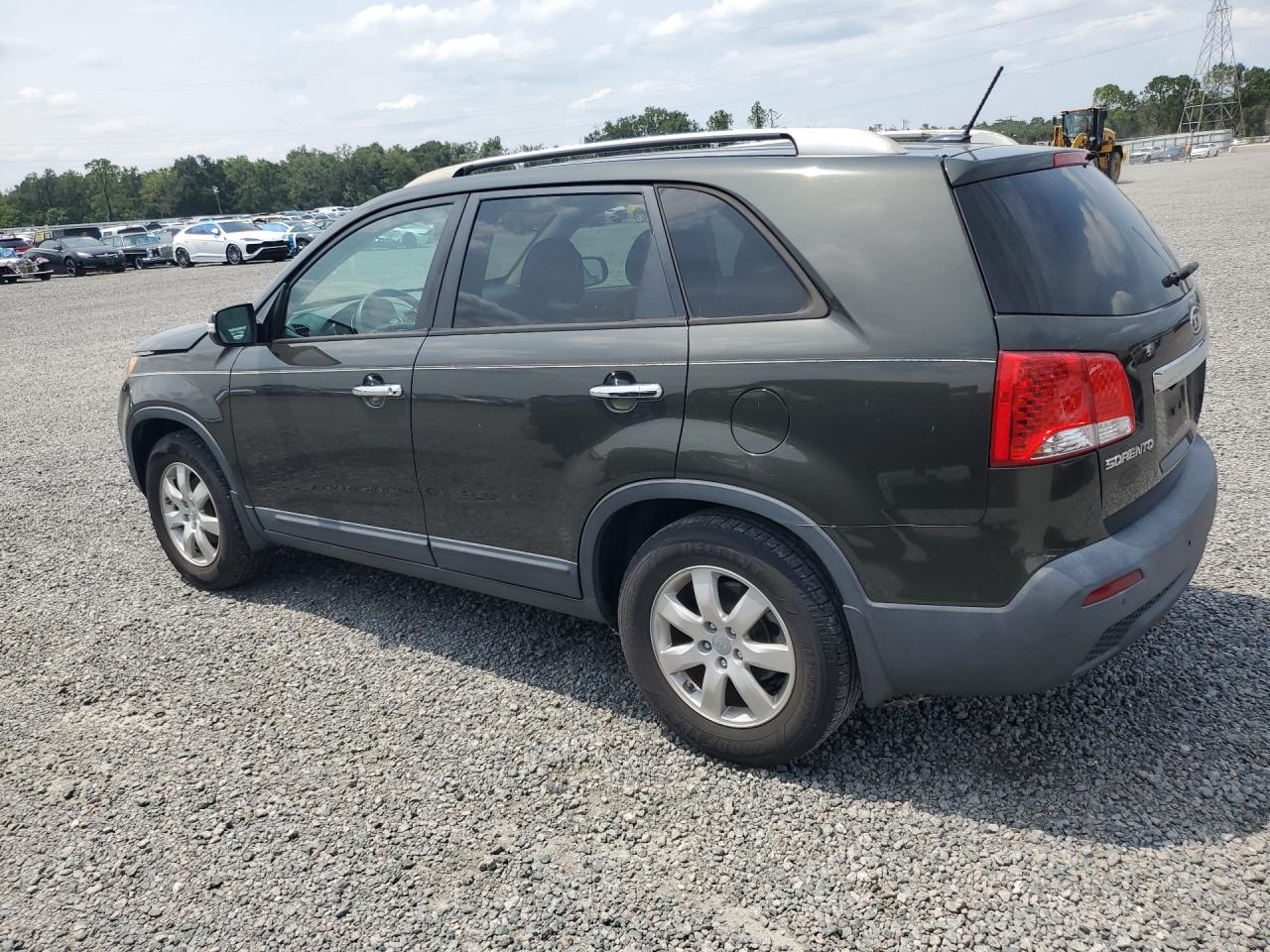 2012 Kia Sorento Lx Charcoal vin: 5XYKT3A6XCG217252
