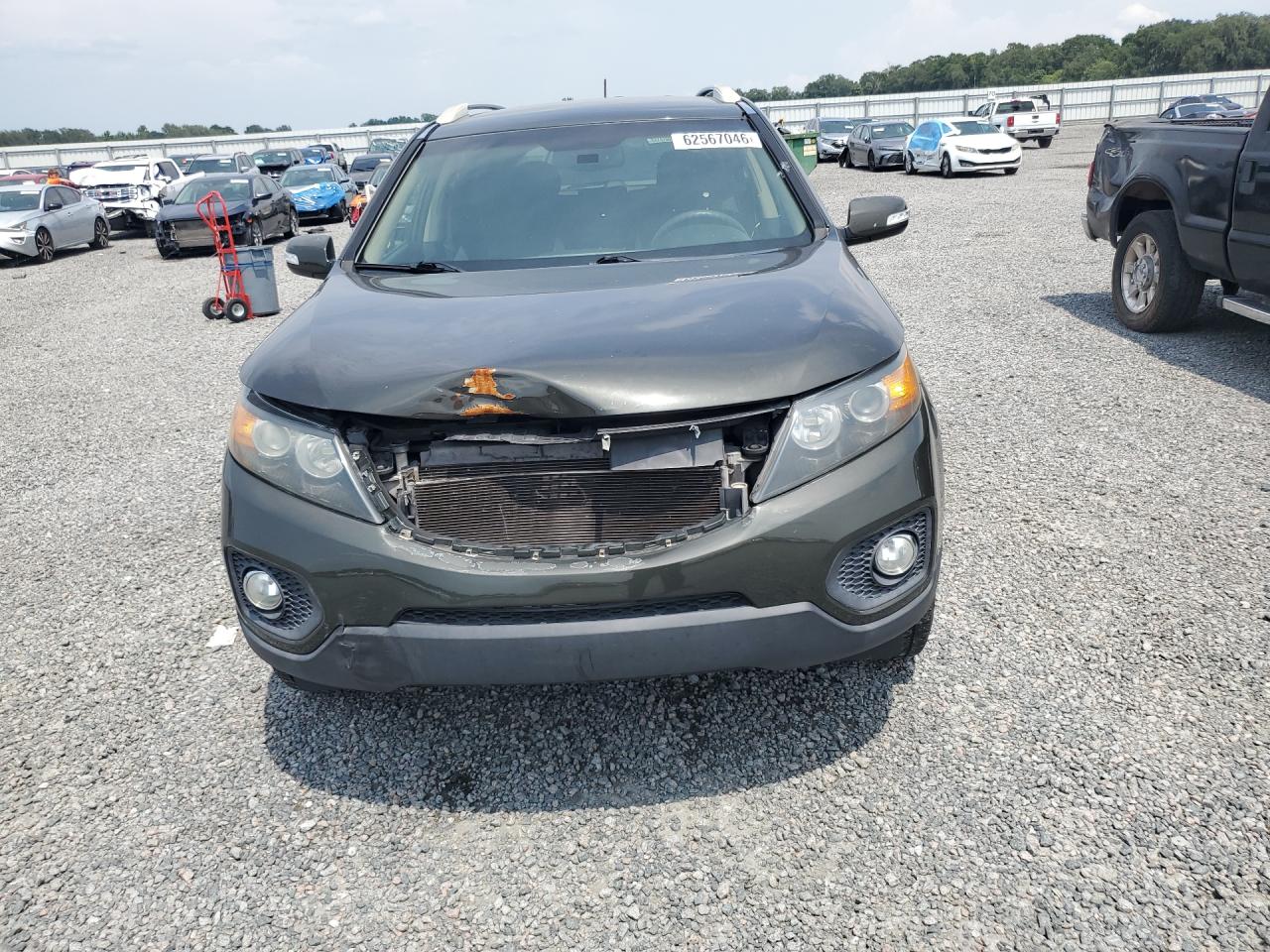 2012 Kia Sorento Lx Charcoal vin: 5XYKT3A6XCG217252