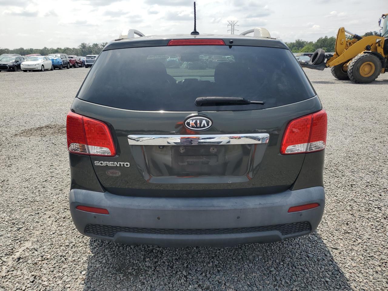 2012 Kia Sorento Lx Charcoal vin: 5XYKT3A6XCG217252