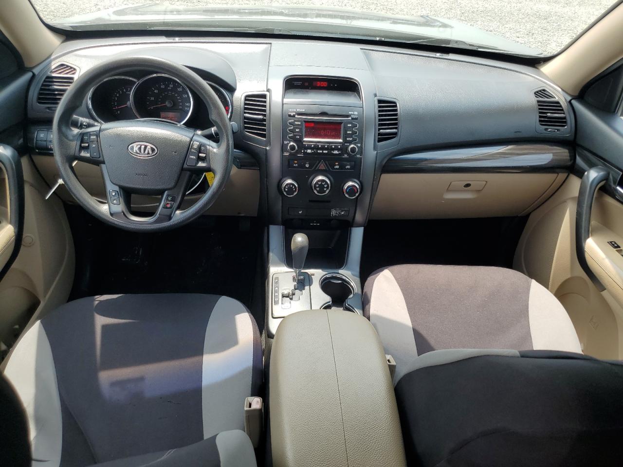 2012 Kia Sorento Lx Charcoal vin: 5XYKT3A6XCG217252