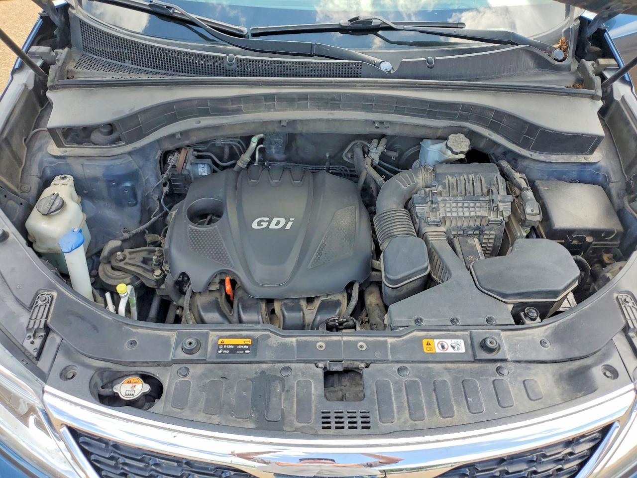 2014 Kia Sorento Lx Blue vin: 5XYKT3A6XEG444458