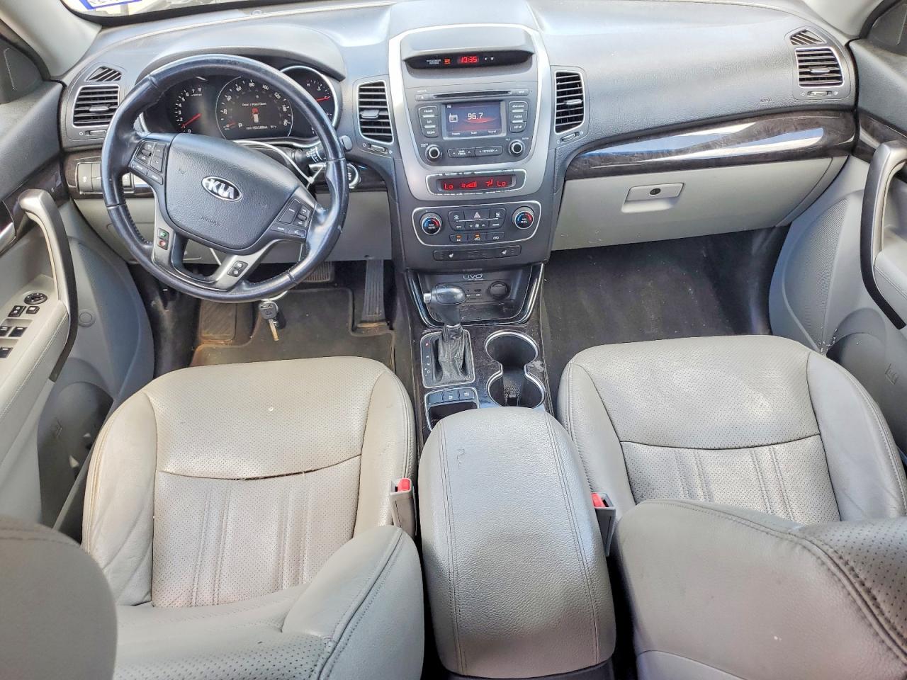 2014 Kia Sorento Lx Blue vin: 5XYKT3A6XEG444458