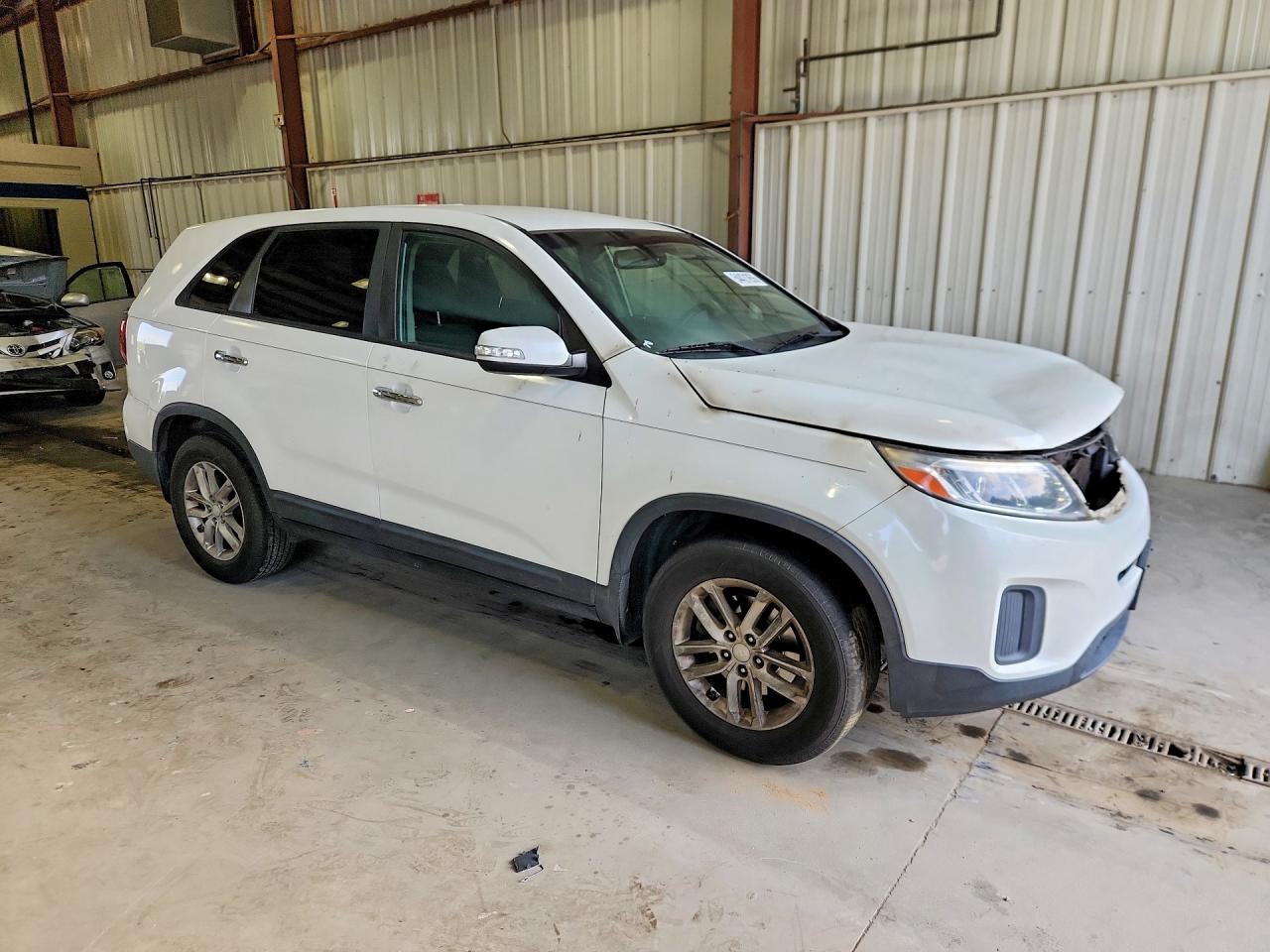 2014 Kia Sorento Lx Белый vin: 5XYKT3A6XEG535651