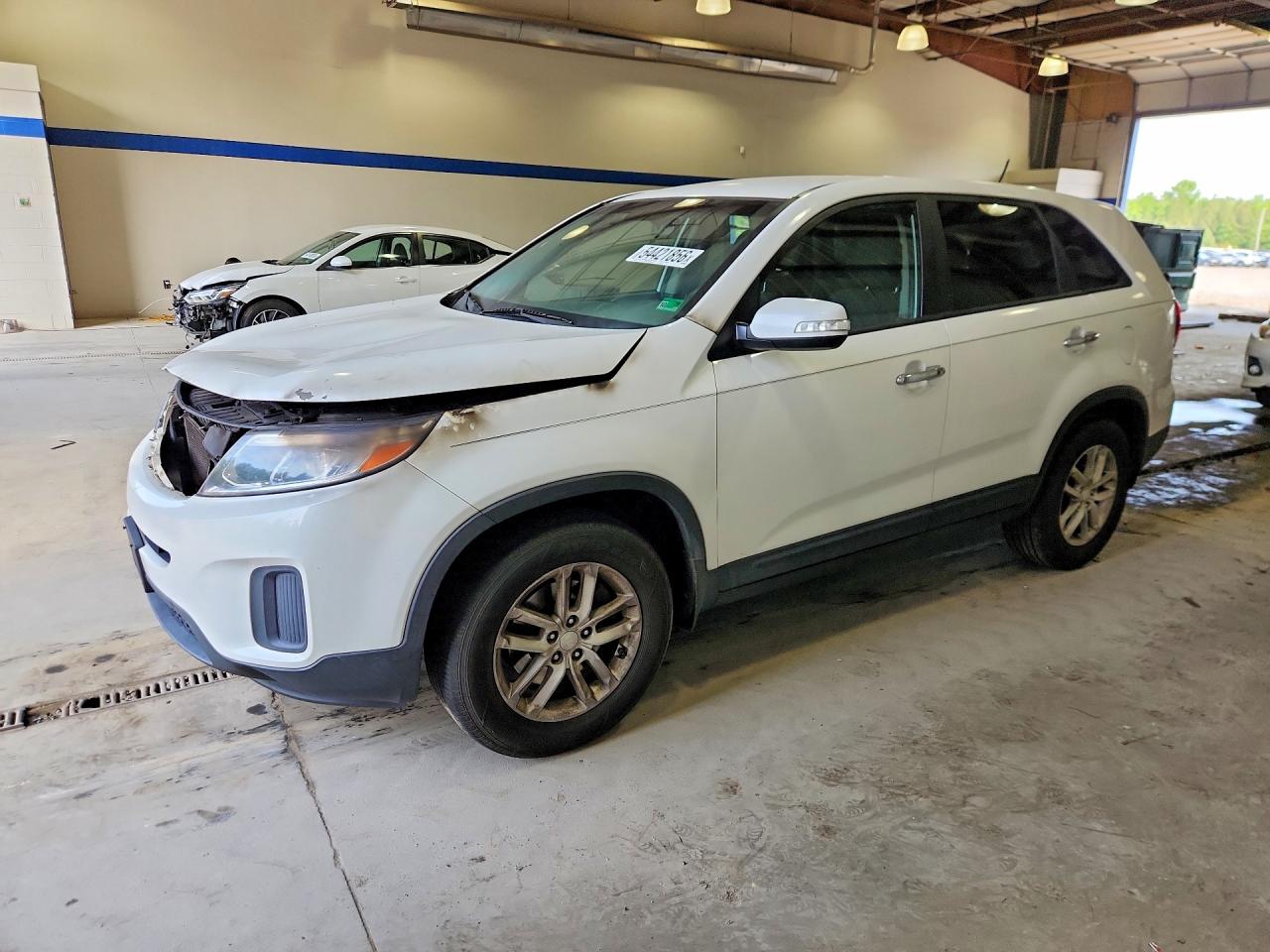 2014 Kia Sorento Lx Белый vin: 5XYKT3A6XEG535651