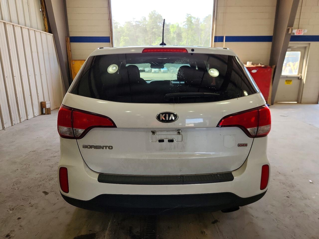 2014 Kia Sorento Lx Белый vin: 5XYKT3A6XEG535651