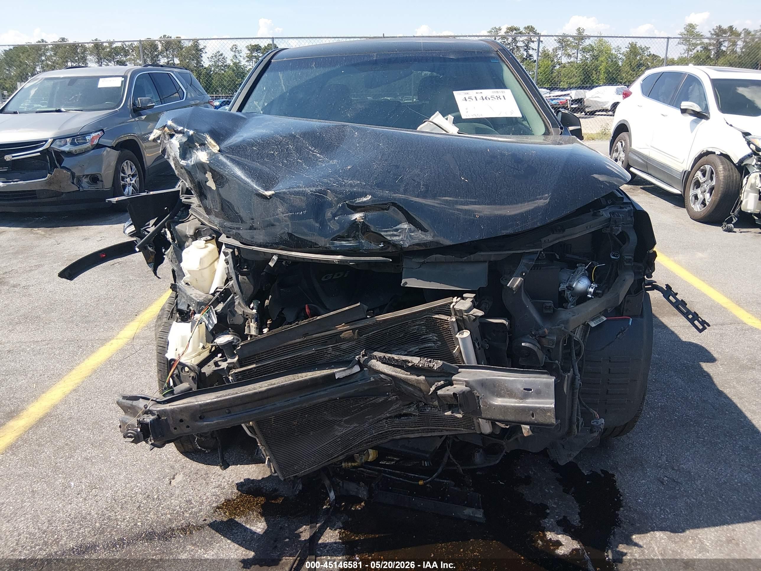 2015 Kia Sorento Lx Черный vin: 5XYKT3A6XFG591297