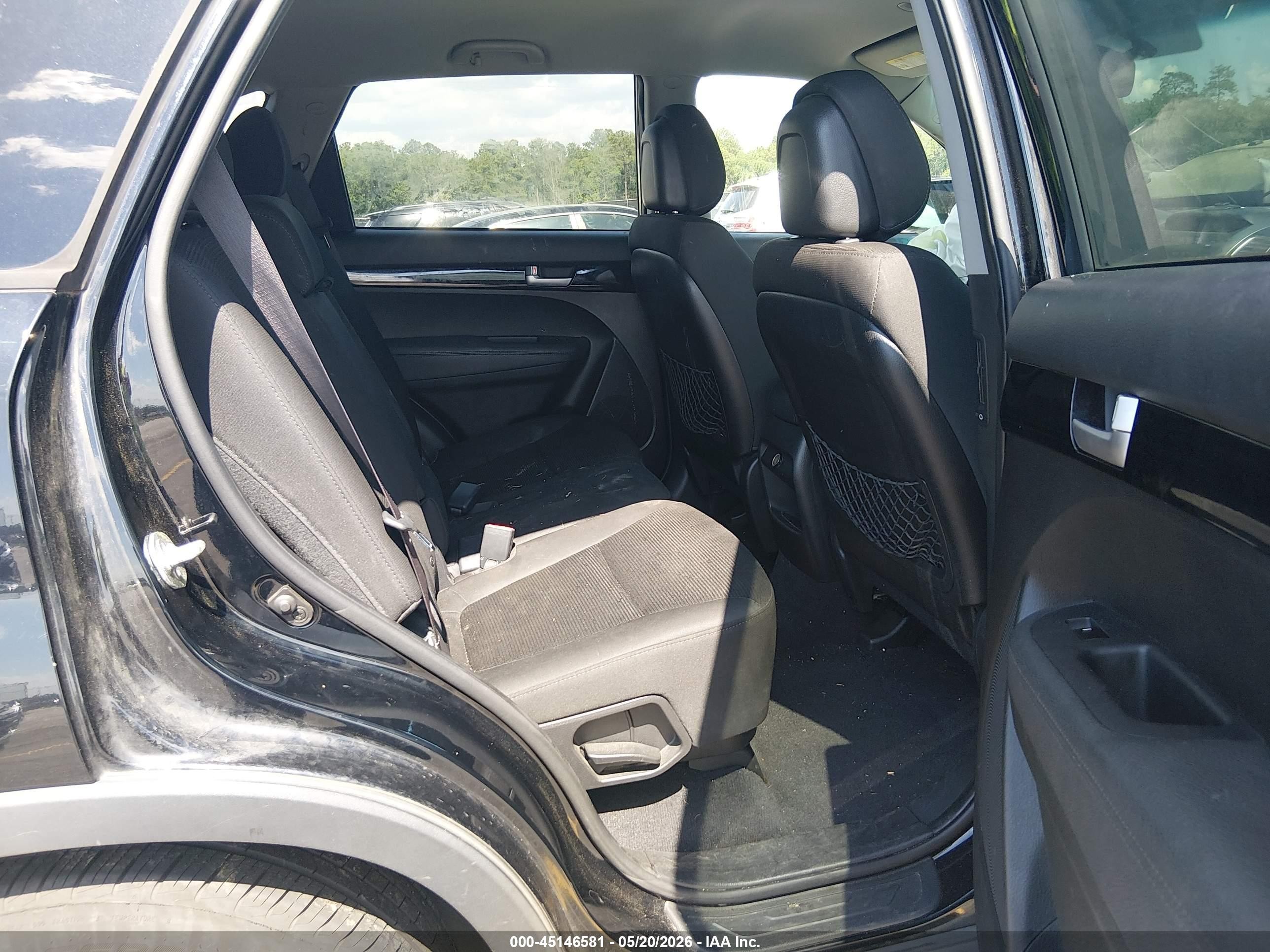 2015 Kia Sorento Lx Черный vin: 5XYKT3A6XFG591297